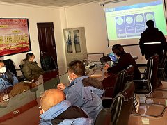 衡安地磅稱重系統培訓現場